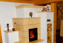 Lončene peči v montažnih lesenih objektih