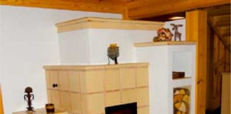 Lončene peči v montažnih lesenih objektih